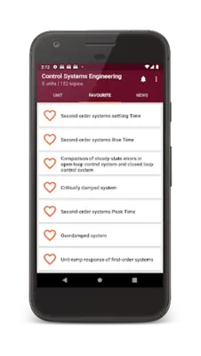 Control Systems Engineering android App screenshot 1